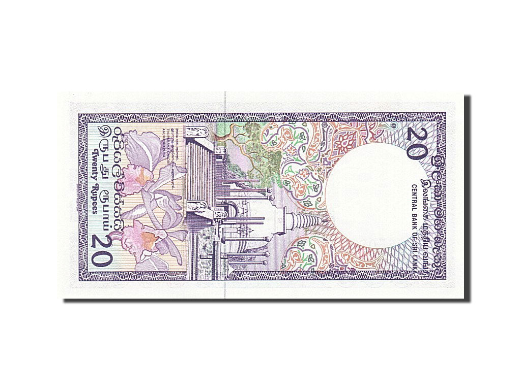 Banknote, Sri Lanka, 20 Rupees, 1989, 1989-02-21, UNC(65-70)