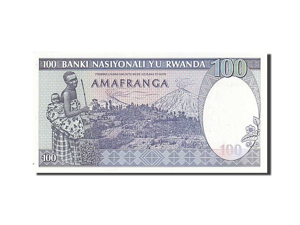 Banconote, Ruanda, 100 Francs, 1982, 1982-08-01, FDS