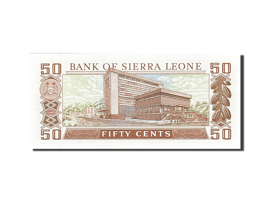 Banknote, Sierra Leone, 50 Cents, 1984, 1984-08-04, UNC(63)