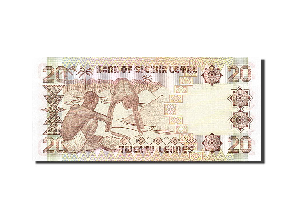 Sierra Leone, 20 Leones, 1988, KM #16, 1988-04-27, UNC(65-70), B/7 789395