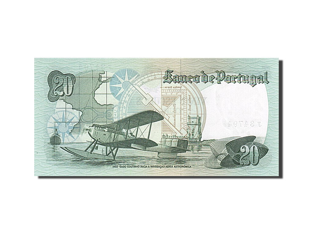 Banknote, Portugal, 20 Escudos, 1978, 1978-09-13, UNC(63)