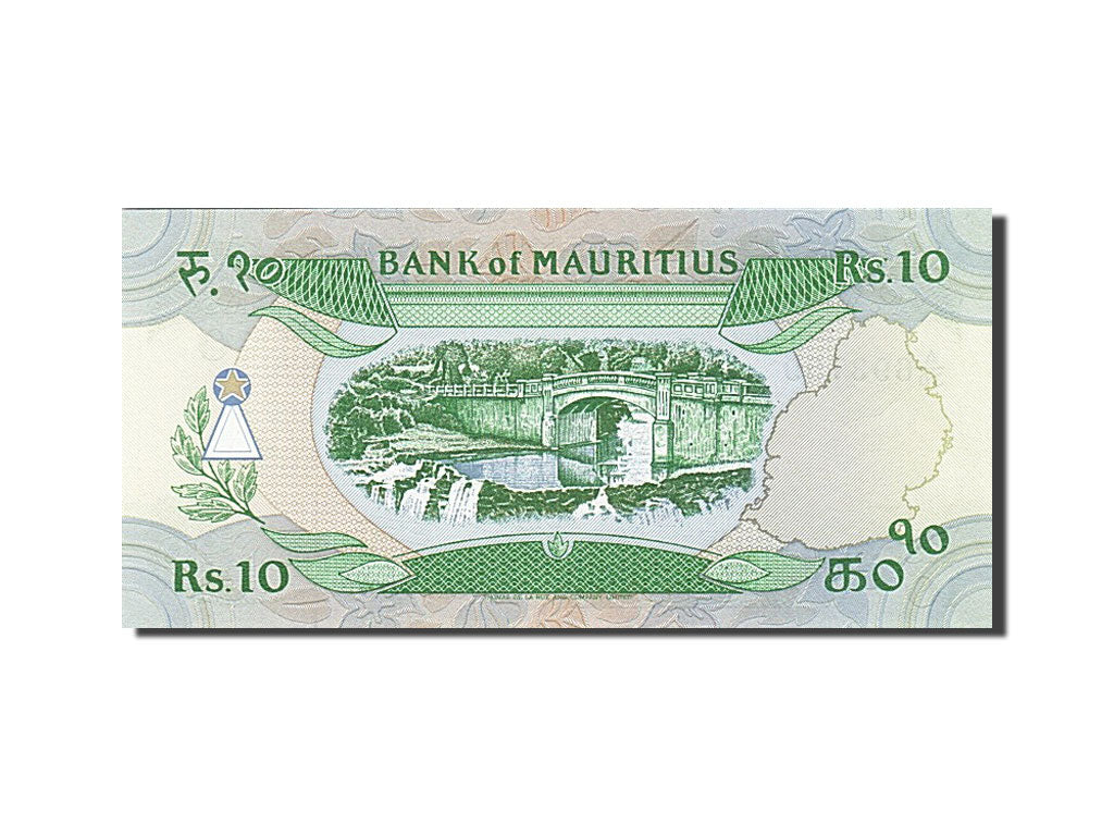 Geldschein, Mauritius, 10 Rupees, 1985, UNZ