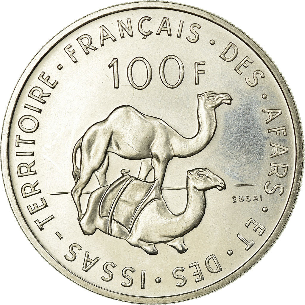 Coin, FRENCH AFARS & ISSAS, 100 Francs, 1970, Paris, MS(65-70), Copper-nickel