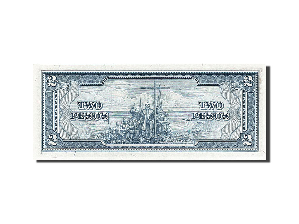 Philippines, 2 Pesos, KM #134b, UNC(63), AG 152128