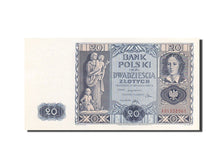 Poland, 20 Zlotych, 1940, KM #95, 1940-03-01, UNC(65-70), AH1328961