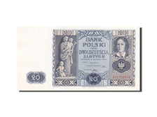 Poland, 20 Zlotych, 1940, KM #95, 1940-03-01, UNC(63), AH 1328956