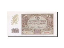 Poland, 10 Zlotych, 1940, KM #94, 1940-03-01, UNC(63), J 6092964
