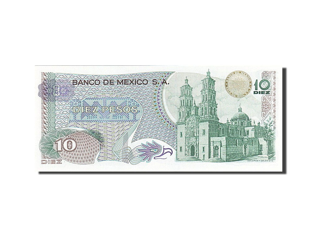 Banknote, Mexico, 10 Pesos, 1977, 1977-02-18, UNC(63)