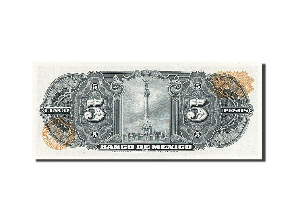 Banknote, Mexico, 5 Pesos, 1970, 1970-07-22, UNC(65-70)
