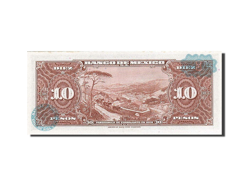 Billete, 10 Pesos, 1963, México, 1963-04-24, EBC+