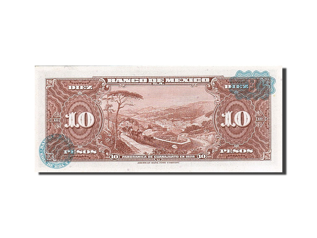 Mexico, 10 Pesos, 1963, KM #58j, 1963-04-24, UNC(63), D624841