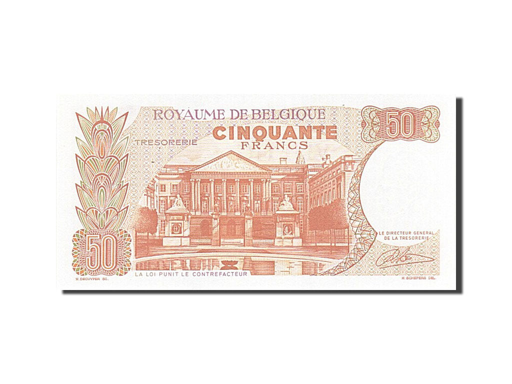 Belgique, 50 Francs, type Roi Baudouin et la Reine Fabiola