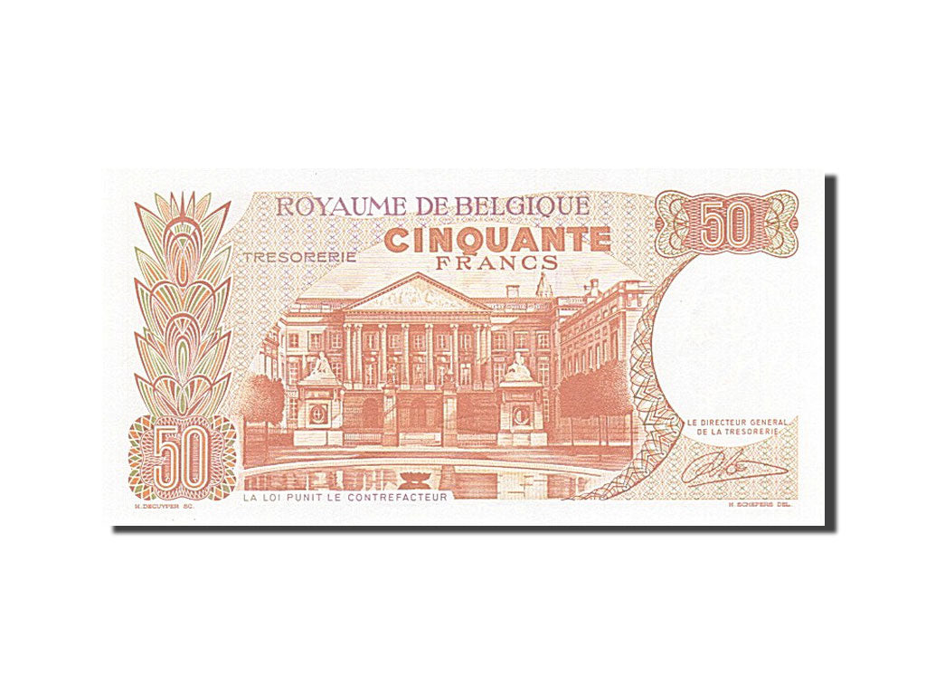 Belgium, 50 Francs, 1966, 1966-05-16, UNC(63)