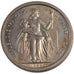 Nuova Caledonia, 2 Francs, 1949, Paris, FDC, Rame-nichel, Lecompte:54