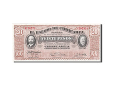Banknot, Meksyk - Rewolucja, 20 Pesos, 1915, 1915-12-04, UNC(65-70)