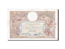 France, 100 Francs, 100 F 1908-1939 ''Luc Olivier Merson'', 1938, KM #86b,...