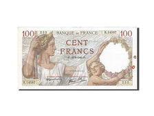 Billete, Francia, 100 Francs, 100 F 1939-1942 ''Sully'', 1940, 1940-08-22, BC+