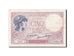 France, 5 Francs, 5 F 1917-1940 ''Violet'', 1928, KM #83, 1928-11-12,...