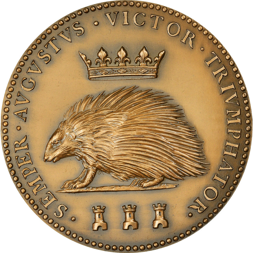 France, Medal, Louis XII, Le Père du Peuple, History, MS(65-70), Bronze