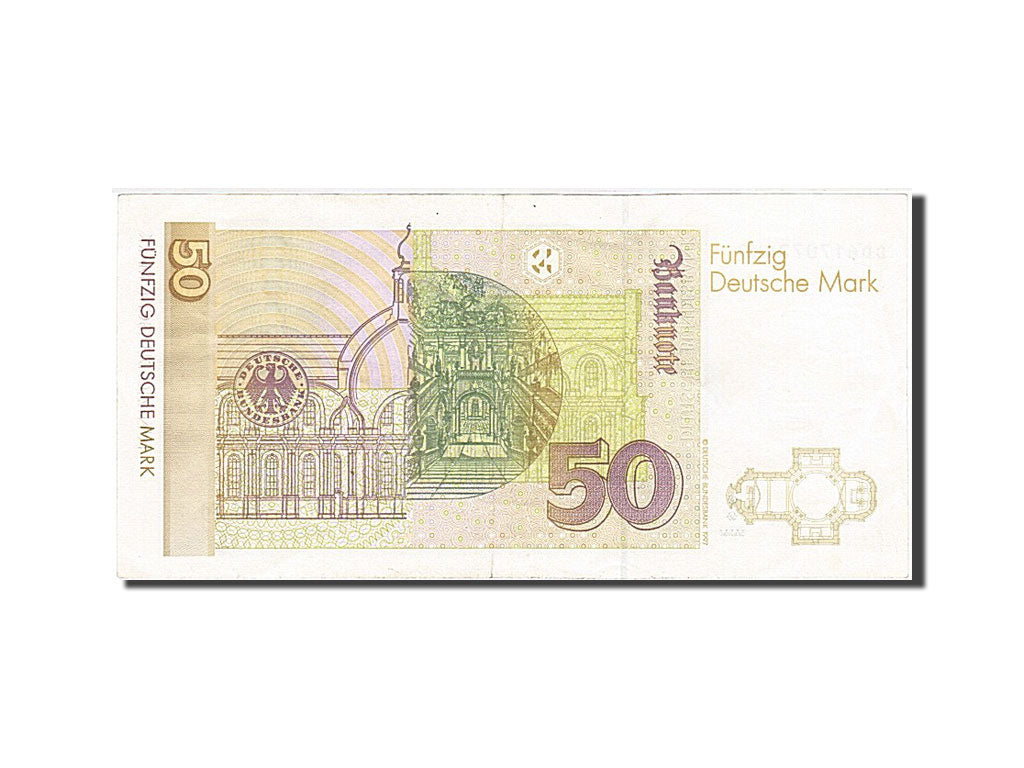 Germany - Federal Republic, 50 Deutsche Mark, 1996, KM #45, 1996-01-02,...