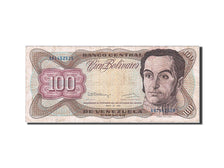 Venezuela, 100 Bolívares, 1992, KM #66d, 1992-05-12, VG(8-10), A 61452526