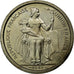 Coin, FRENCH OCEANIA, 2 Francs, 1949, MS(60-62), Copper-nickel, Lecompte:20