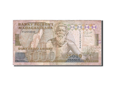 Madagascar, 25,000 Francs = 5000 Ariary, 1993, KM #74A, VF(20-25), FC 2018638