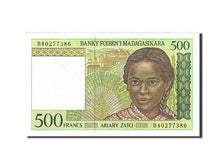 Madagascar, 500 Francs = 100 Ariary, 1994, KM #75a, AU(55-58), B 40277386