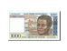 Biljet, Madagascar, 1000 Francs = 200 Ariary, 1994, TB