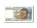 Banknot, Madagascar, 1000 Francs = 200 Ariary, 1994, AU(55-58)