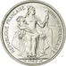Moneta, OCEANIA FRANCESE, 5 Francs, 1952, FDC, Alluminio, Lecompte:23