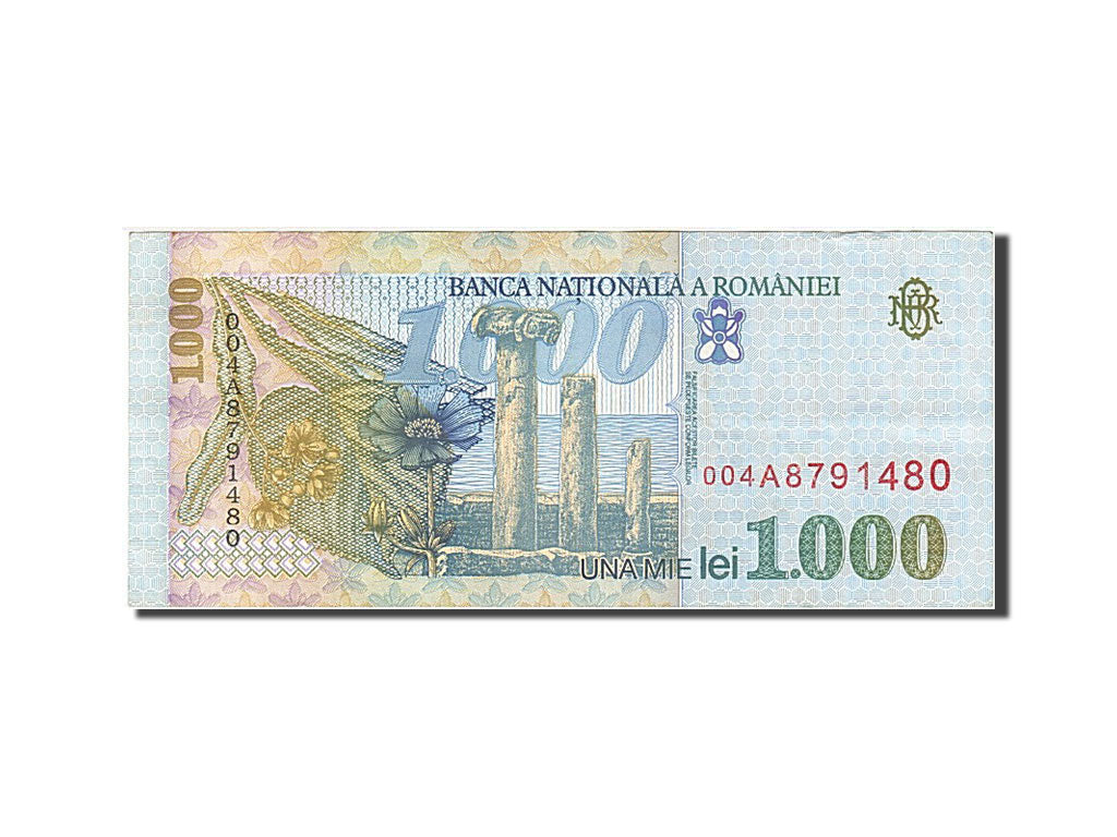 Banknot, Rumunia, 1000 Lei, 1998, EF(40-45)