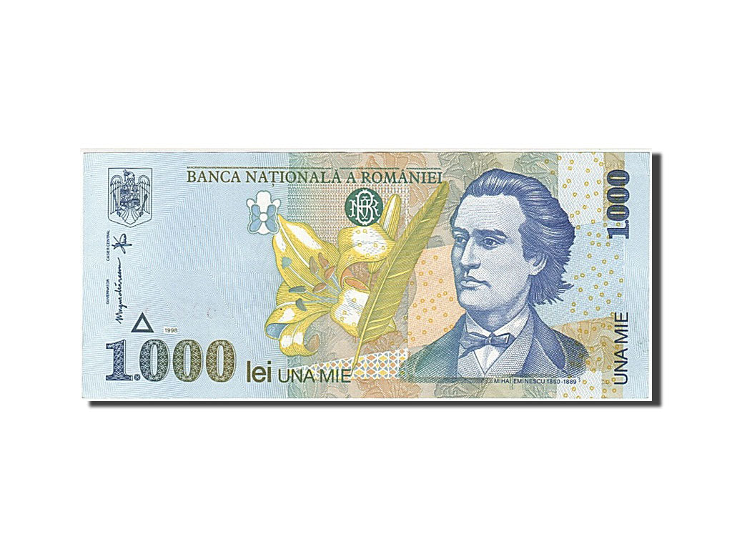 Biljet, Roemenië, 1000 Lei, 1998, SUP