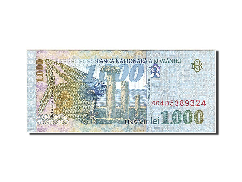 Biljet, Roemenië, 1000 Lei, 1998, SUP