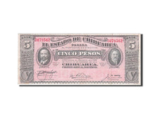 Banknote, Mexico - Revolutionary, 5 Pesos, 1915, 1915-01-01, EF(40-45)