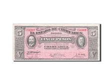Banknote, Mexico - Revolutionary, 5 Pesos, 1915, 1915-01-01, EF(40-45)
