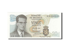 Belgium, 20 Francs, 1964, KM #138, 1964-06-15, UNC(63), 3Z3168115
