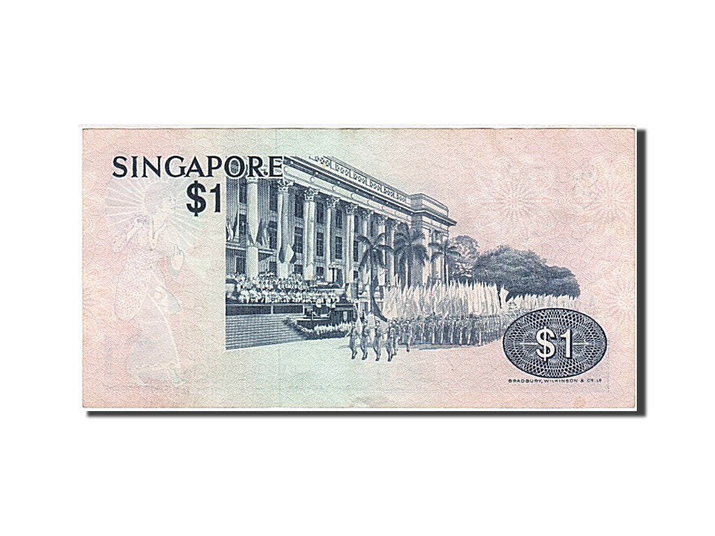 Banconote, Singapore, 1 Dollar, 1976, BB