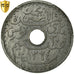 Tunisia, Muhammad al-Amin Bey, 20 Centimes, AH 1364/1945, Paris, Cynk, PCGS