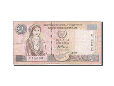 Cyprus, 1 Pound, 1997, KM #57, 1997-02-01, VG(8-10), C 146839
