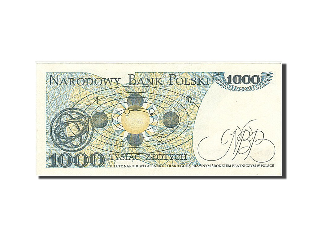 Banknote, Poland, 1000 Zlotych, 1982, 1982-06-01, AU(55-58)