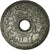 Coin, Tunisia, Muhammad al-Amin Bey, 10 Centimes, 1945, Paris, AU(55-58)