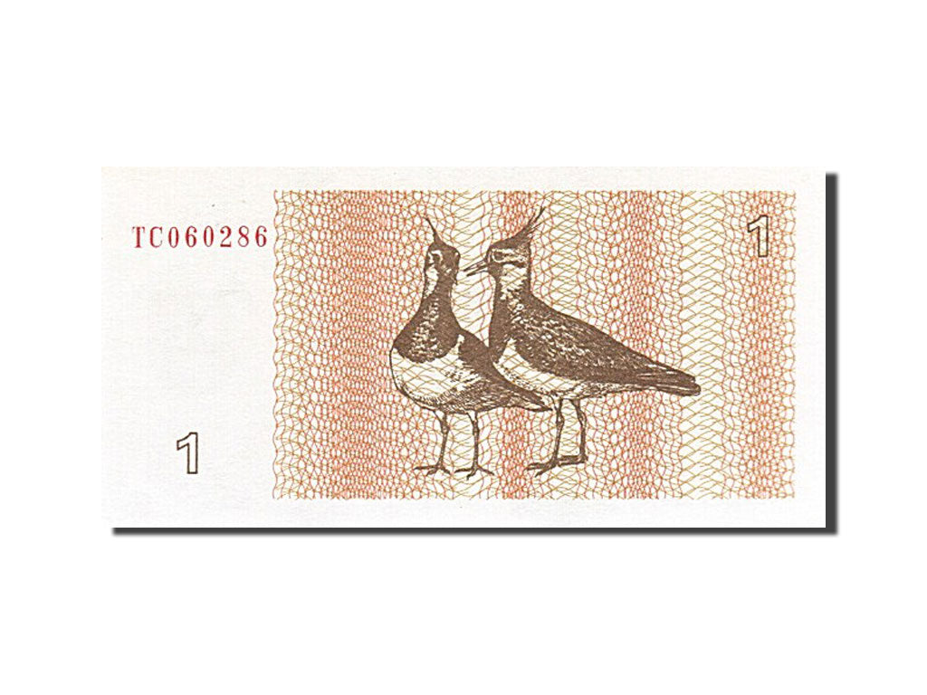 Lithuania, 1 (Talonas), 1992, KM #39, UNC(63), TC 060286