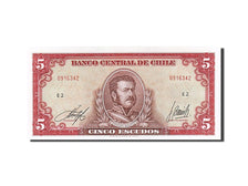 Chile, 5 Escudos, 1964, KM #138, UNC(63), 0916342
