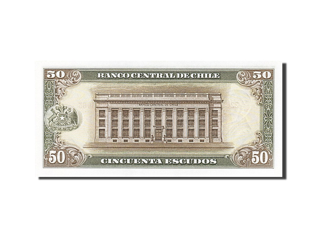Billete, 50 Escudos, Chile, SC