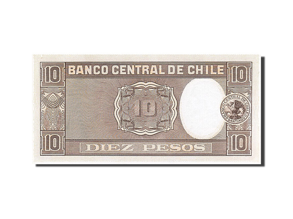 Banconote, Cile, 1 Centesimo on 10 Pesos, 1960, SPL