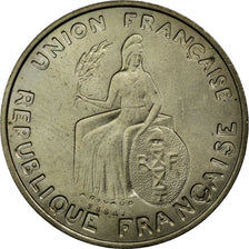 Coin, FRENCH OCEANIA, Franc, 1948, MS(65-70), Bronze-Nickel, Lecompte:5