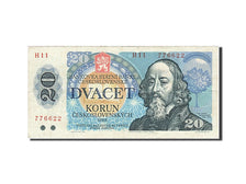 Banknote, Czechoslovakia, 20 Korun, 1988, VF(20-25)