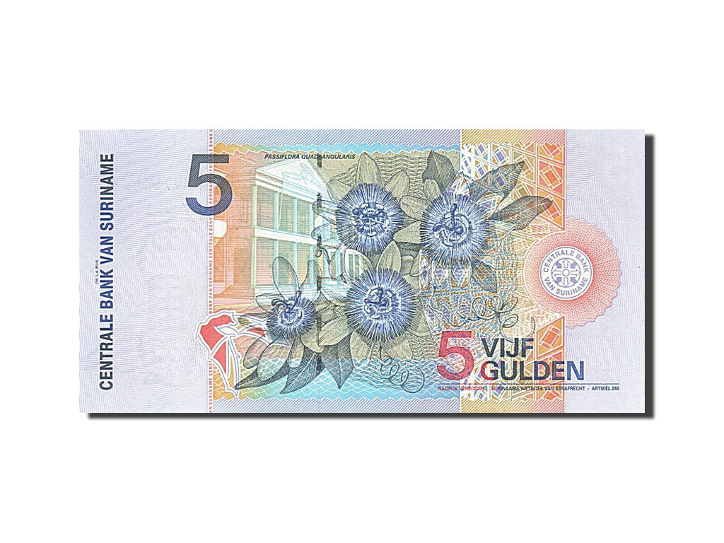 Banconote, Suriname, 5 Gulden, 2000, 2000-01-01, FDS
