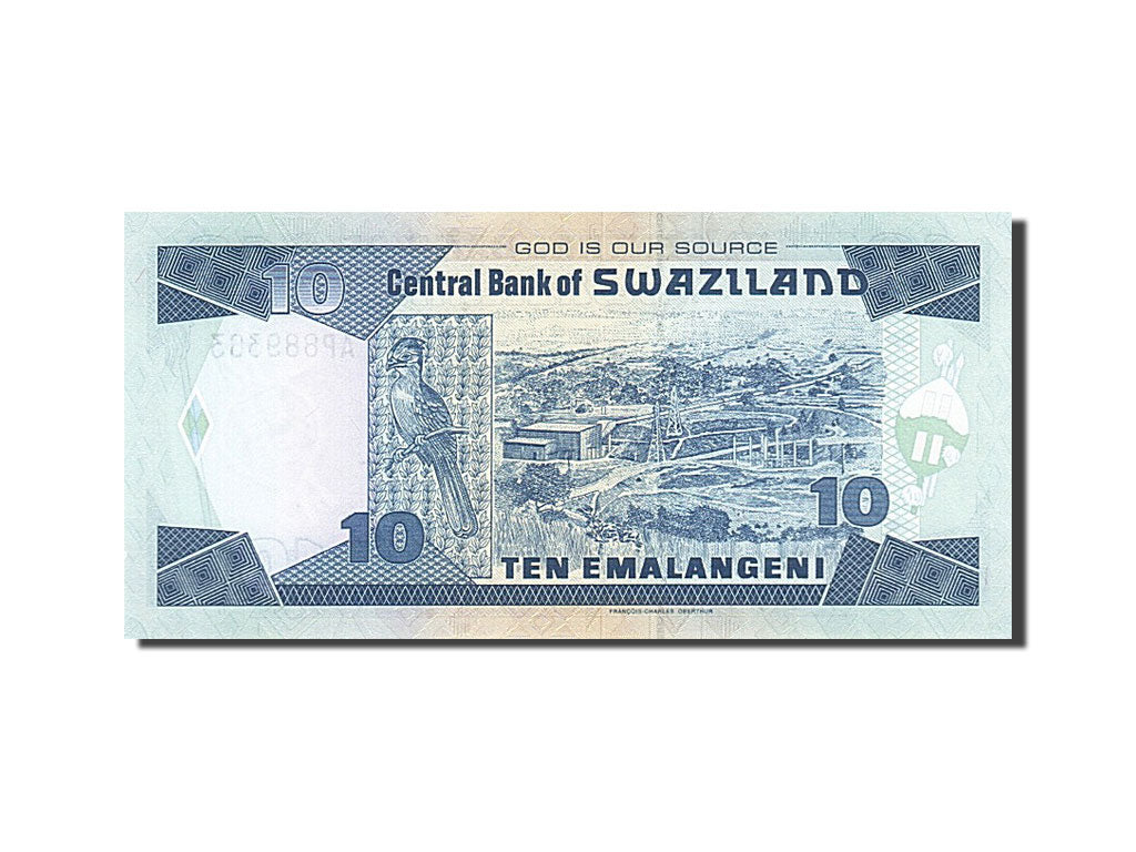 Swaziland, 10 Emalangeni, 2001, KM #29a, 2001-04-01, UNC(65-70), AP 889383